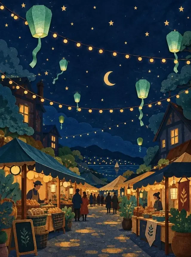 夜市里的星光短剧封面