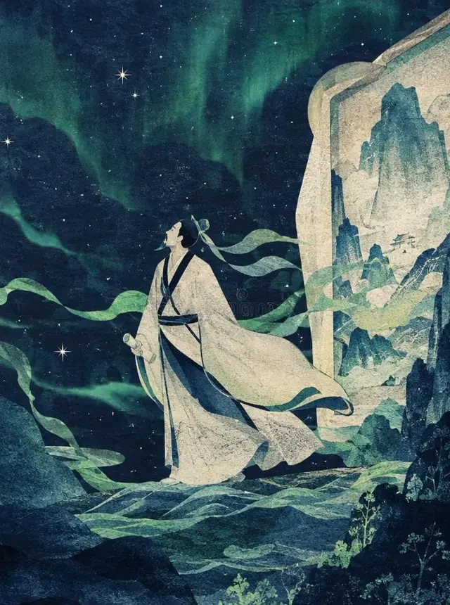 水墨画中人短剧封面